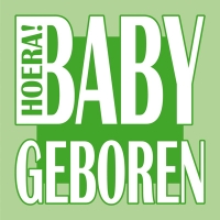 Baby geboren groen