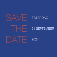 Save the Date Blue