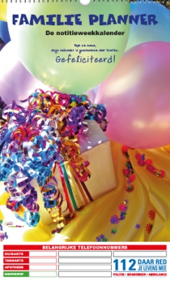 Gezinsplanner staand cadeau