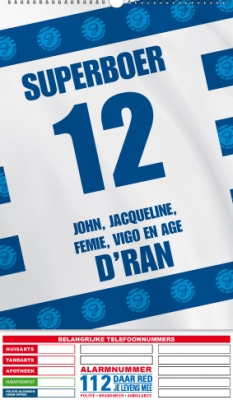 Gezinsplanner staand De Graafschap