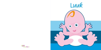 Blije baby blauw