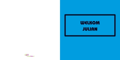 Waarschuwingsbord blauw