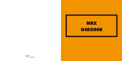 Waarschuwingsbord oranje
