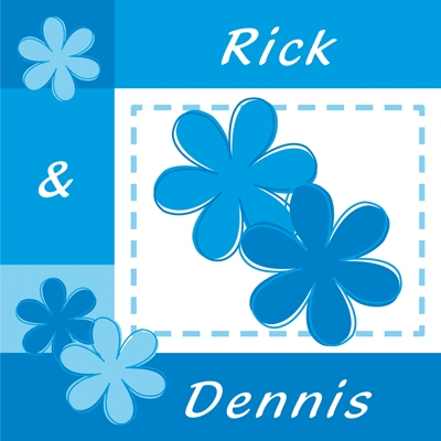 Bloemen blauw