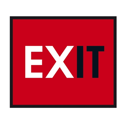 EXIT rood